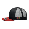 Casquette visière rouge